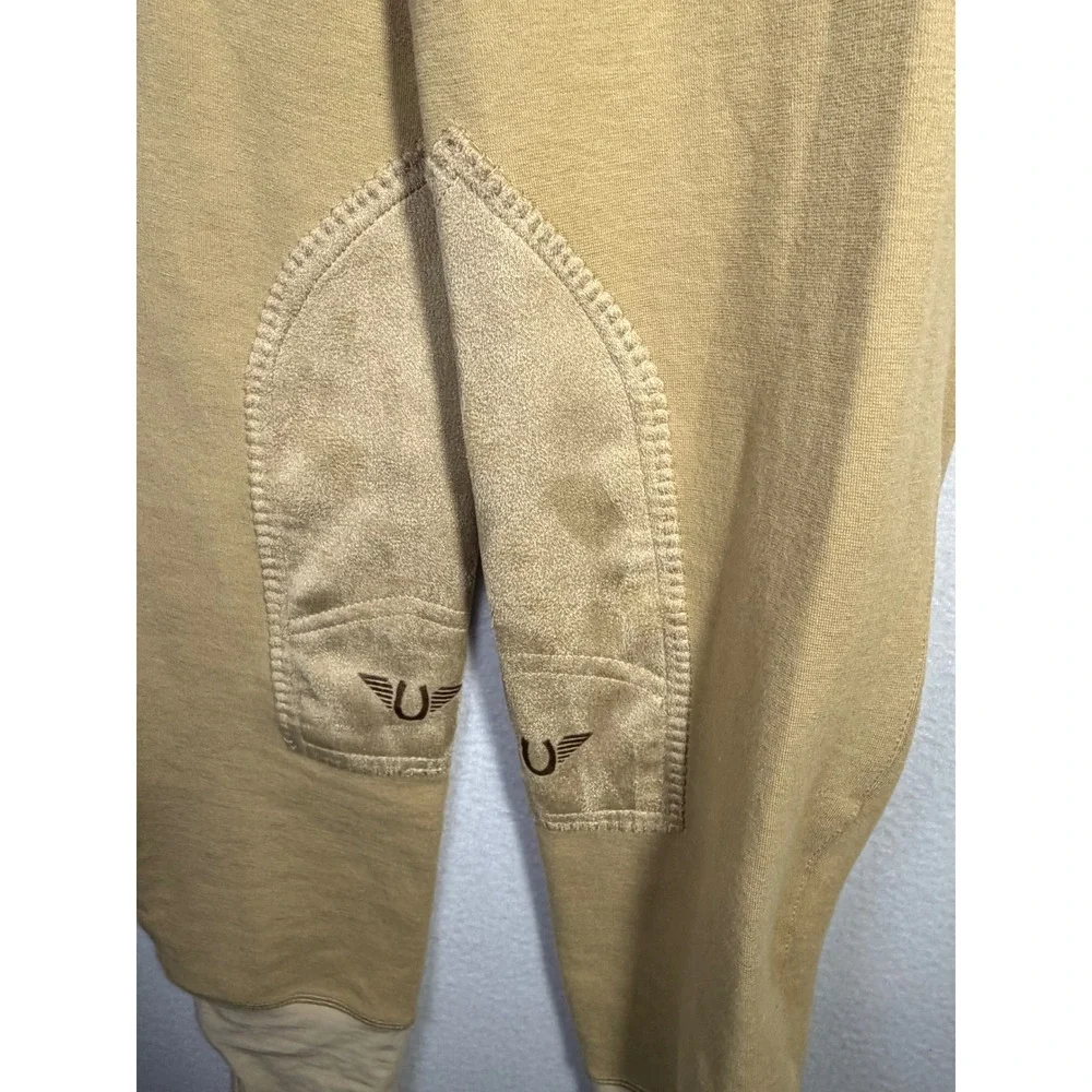 TuffRider Breeches Women Size 26 Tan New Starter Lowrise Pull On Riding Pants